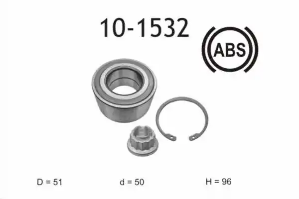Wheel Bearing Kit (10-1532)