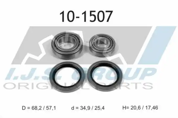 Wheel Bearing Kit (10-1507)