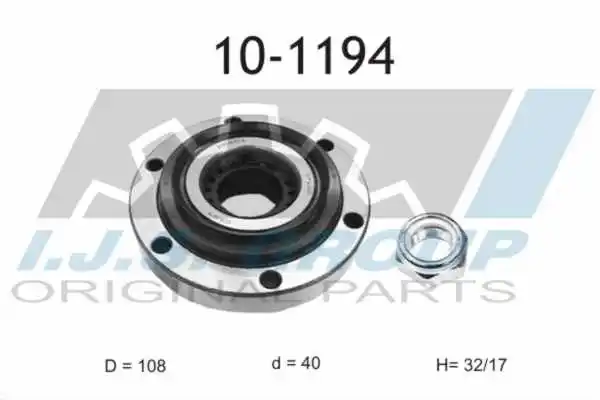 Wheel Bearing Kit (10-1194)