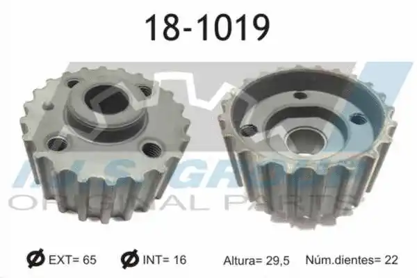 Sprocket, crankshaft (18-1019)