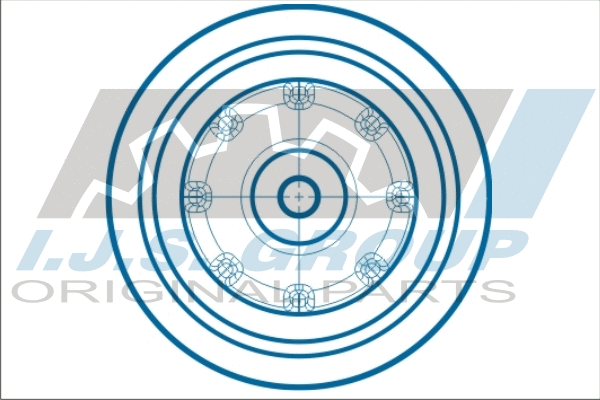 Belt Pulley Set, crankshaft (17-1139KIT)