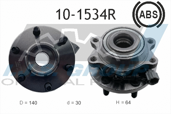 Wheel Bearing (10-1534R)