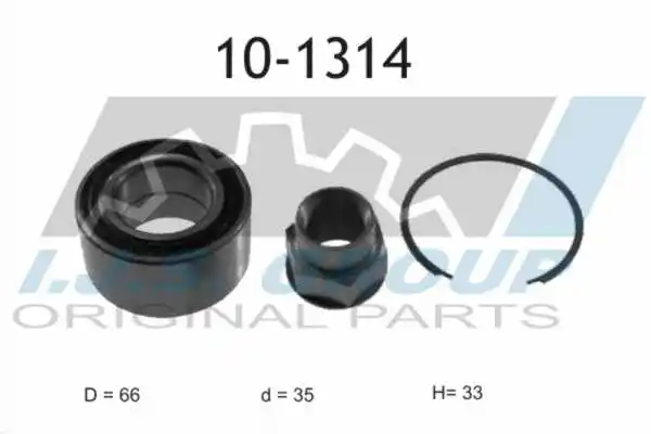 Wheel Bearing Kit (10-1314)