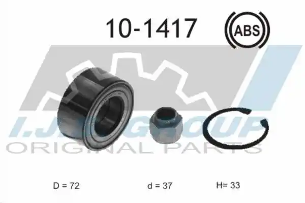 Wheel Bearing Kit (10-1417)