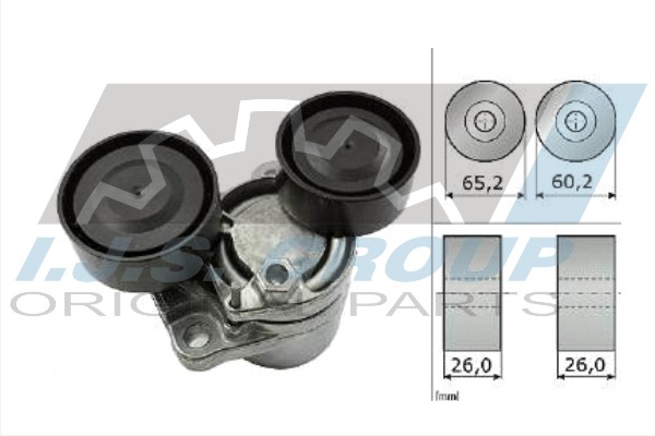 Tensioner Lever, V-ribbed belt (93-1287)
