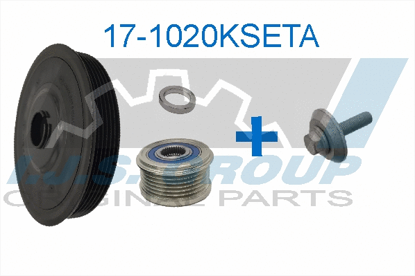 Belt Pulley Set, crankshaft (17-1020KSET.A)