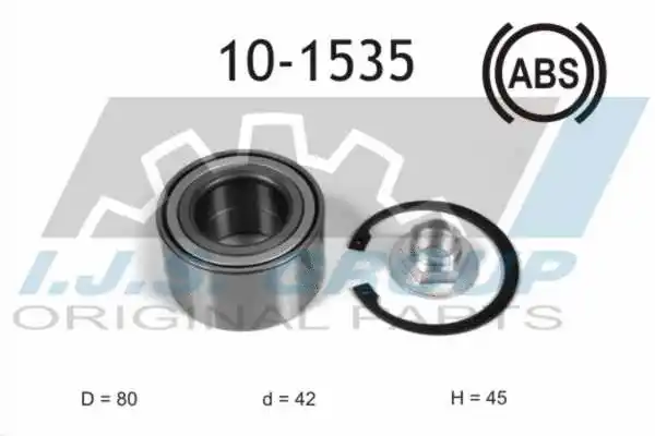 Wheel Bearing Kit (10-1535)