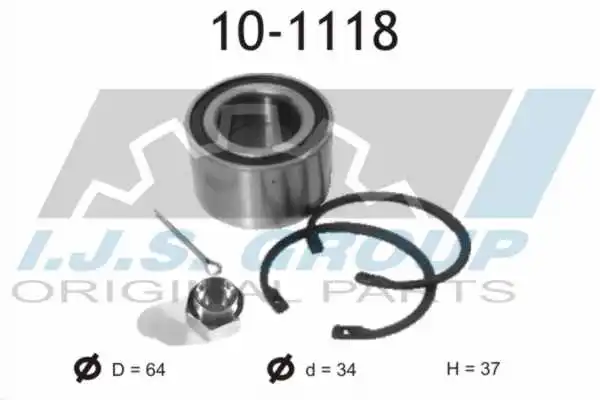 Wheel Bearing Kit (10-1118)