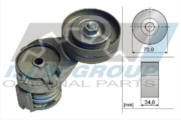 Tensioner Lever, V-ribbed belt (93-1398)