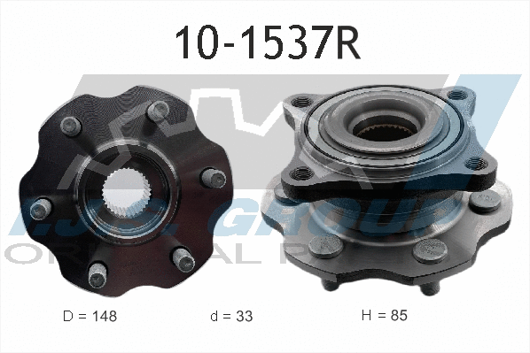 Wheel Bearing (10-1537R)