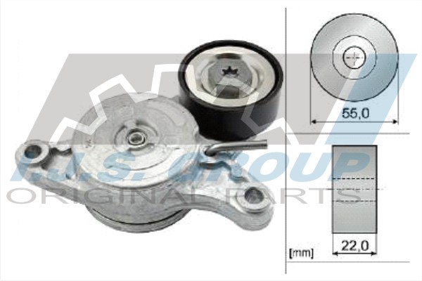 Tensioner Lever, V-ribbed belt (93-2430)