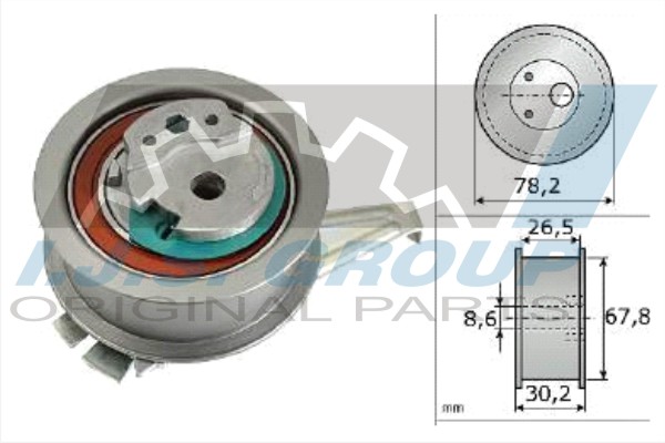Tensioner Pulley, timing belt (93-1873)