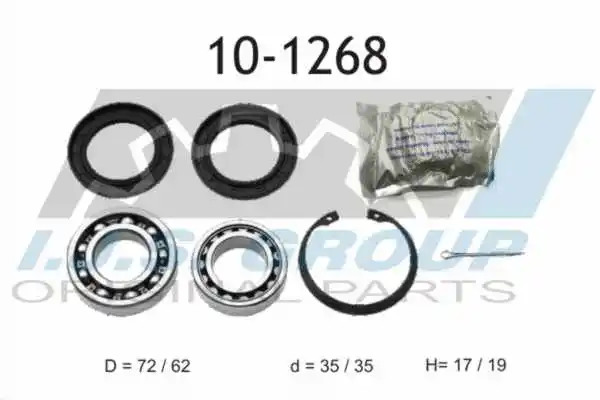 Wheel Bearing Kit (10-1268)