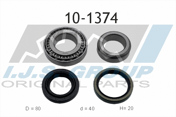Wheel Bearing Kit (10-1374)