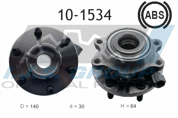 Wheel Bearing Kit (10-1534)