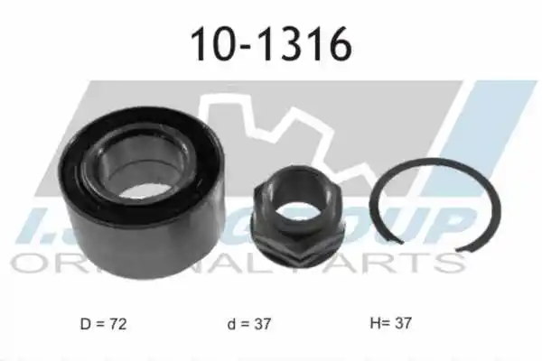 Wheel Bearing Kit (10-1316)