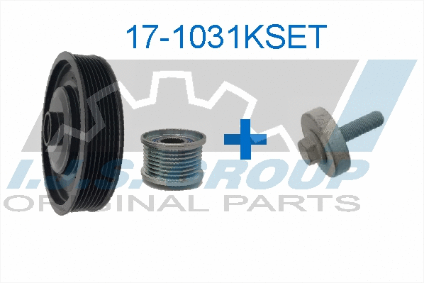 Belt Pulley Set, crankshaft (17-1031KSET)