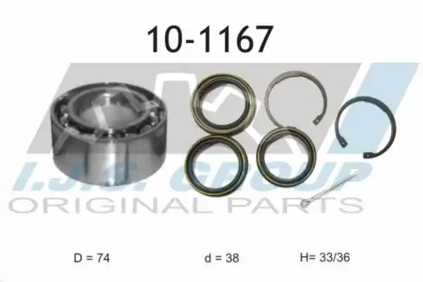 Wheel Bearing Kit (10-1167)