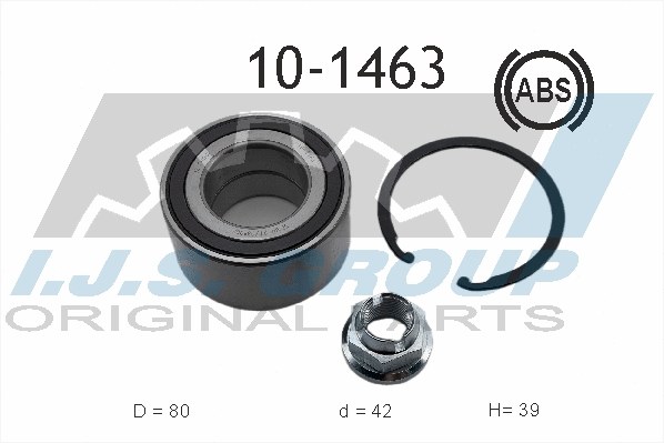 Wheel Bearing Kit (10-1463)