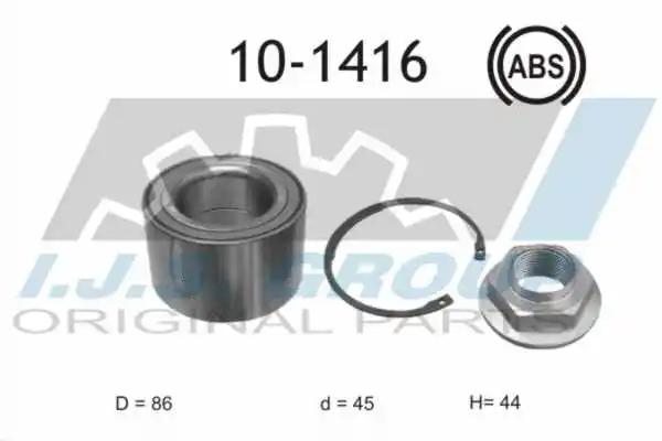 Wheel Bearing Kit (10-1416)