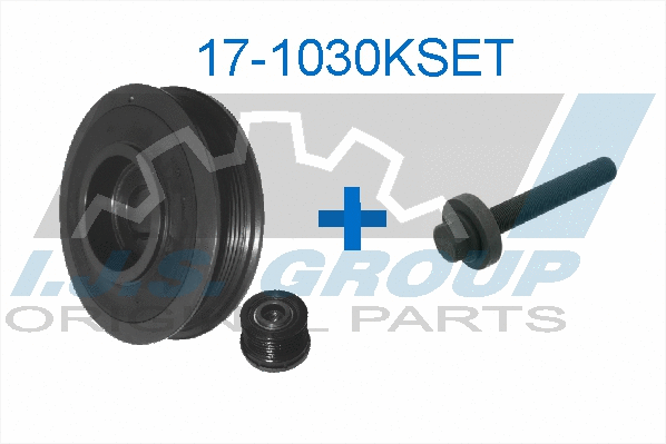 Belt Pulley Set, crankshaft (17-1030KSET)