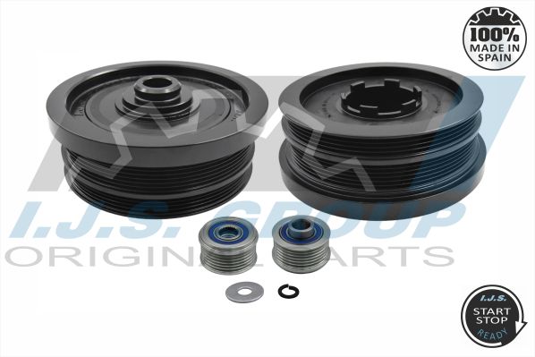 Belt Pulley Set, crankshaft