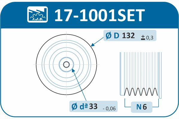 Belt Pulley Set, crankshaft