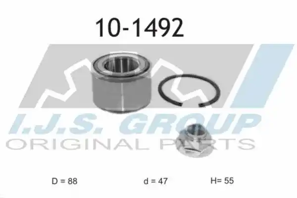 Wheel Bearing Kit (10-1492)