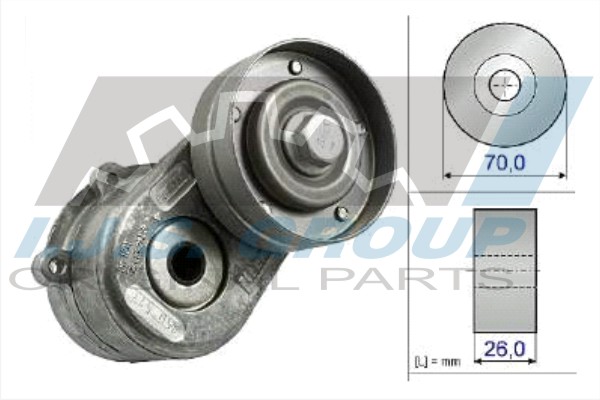 Tensioner Lever, V-ribbed belt (93-1377)