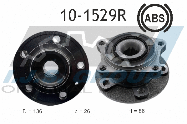 Wheel Bearing (10-1529R)
