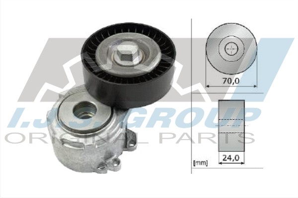 Tensioner Lever, V-ribbed belt (93-1209)