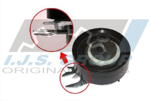 Tensioner Pulley, timing belt (93-1500)