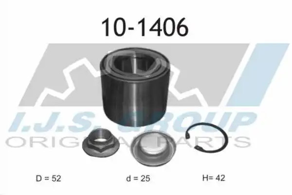Wheel Bearing Kit (10-1406)