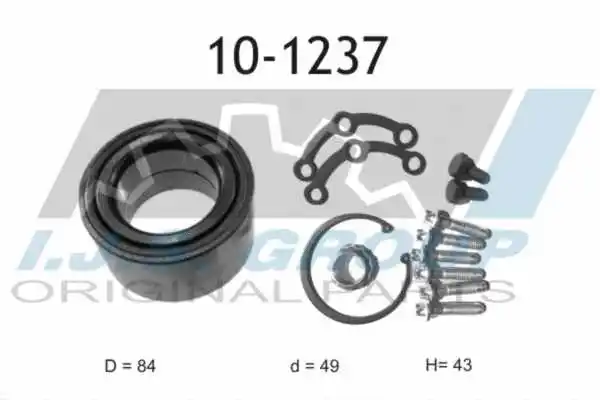 Wheel Bearing Kit (10-1237)