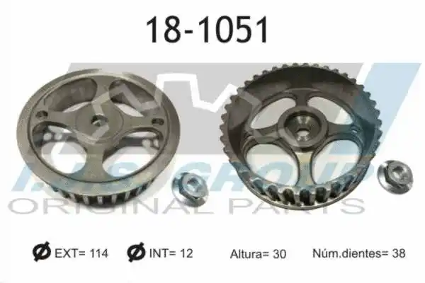 Gear/Sprocket, camshaft (18-1051)