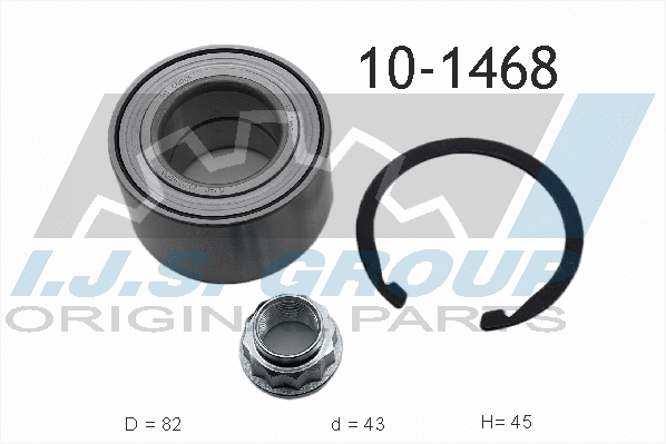 Wheel Bearing Kit (10-1468)