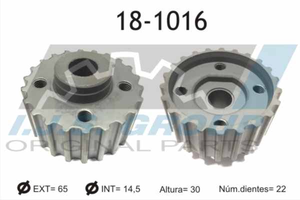 Sprocket, crankshaft (18-1016)