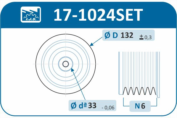 Belt Pulley Set, crankshaft