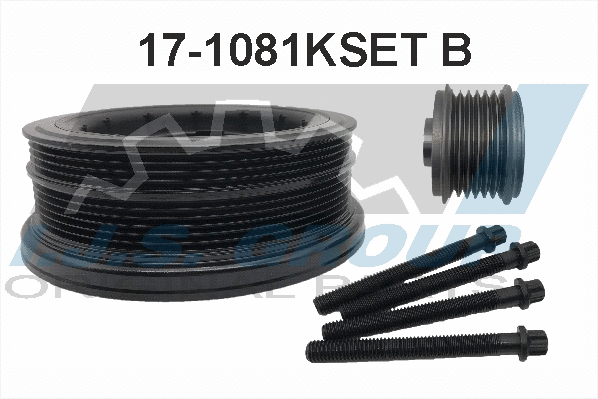 Belt Pulley Set, crankshaft (17-1081KSETB)