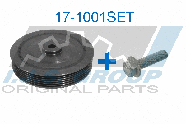 Belt Pulley Set, crankshaft (17-1001SET)