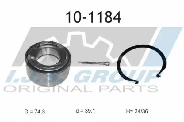 Wheel Bearing Kit (10-1184)