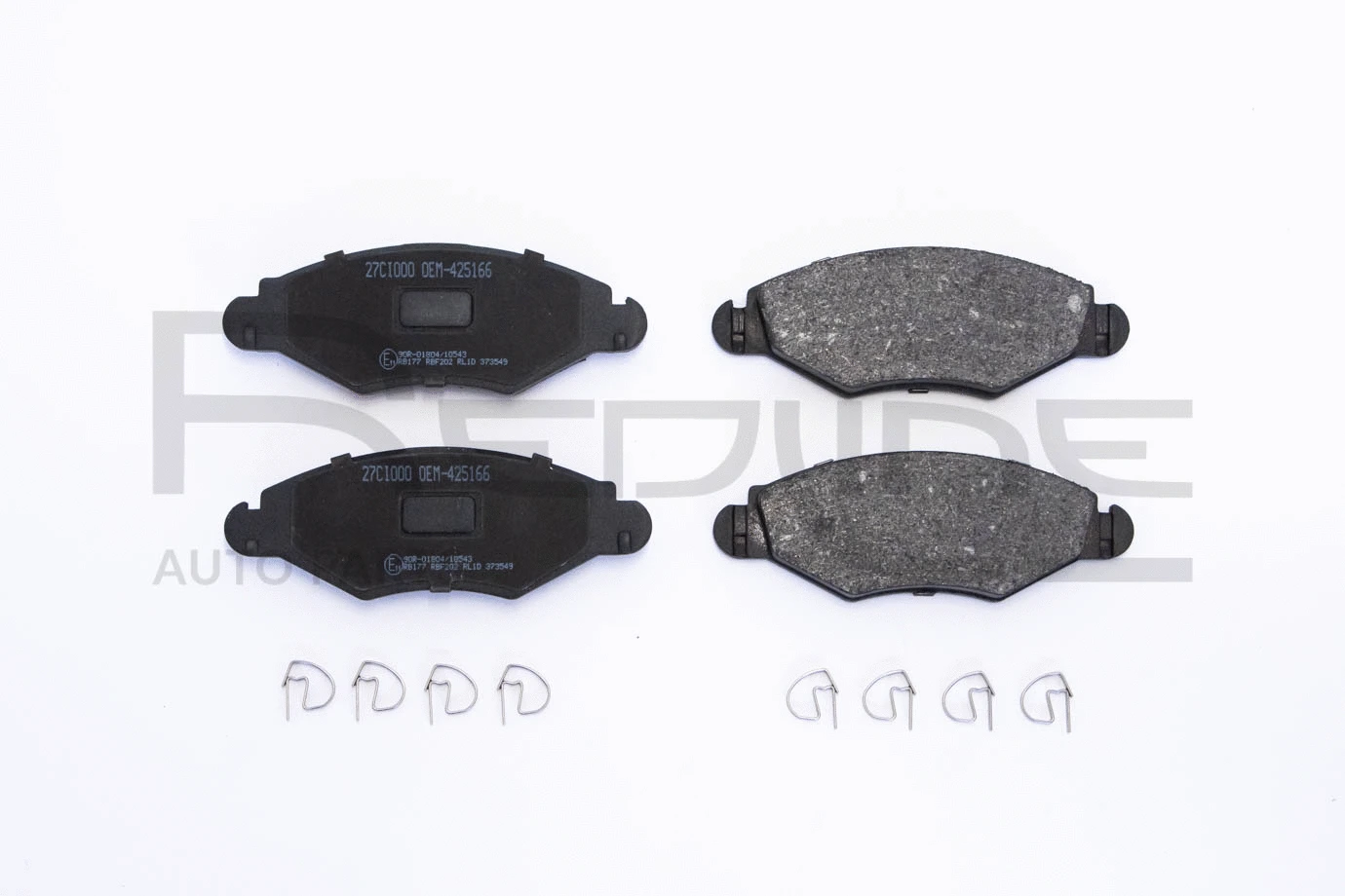 Brake Pad Set, disc brake (27CI000)