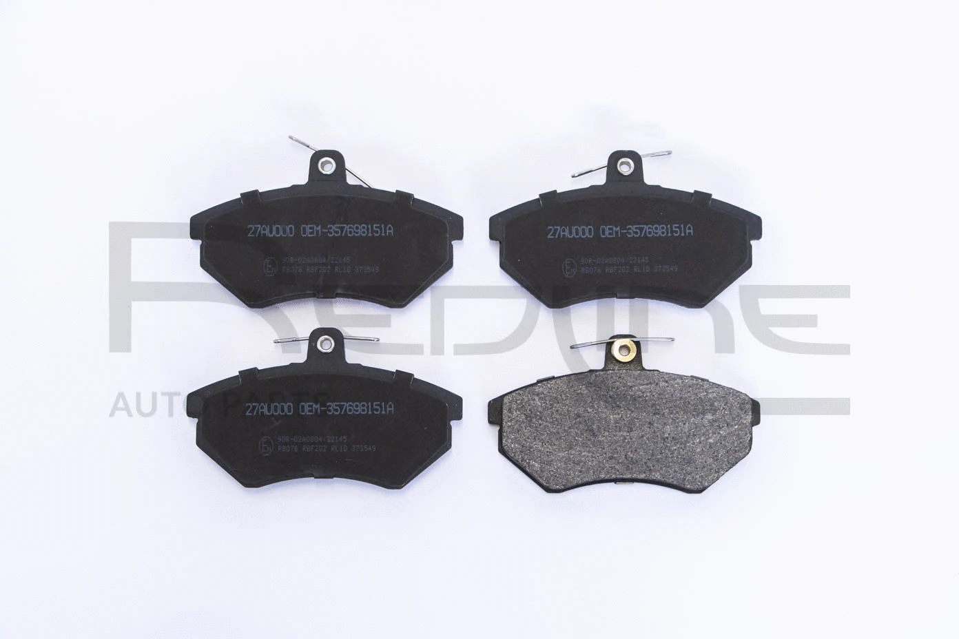 Brake Pad Set, disc brake (27AU000)