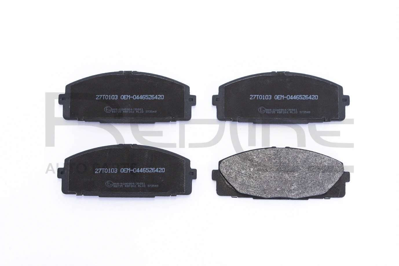 Brake Pad Set, disc brake (27TO103)