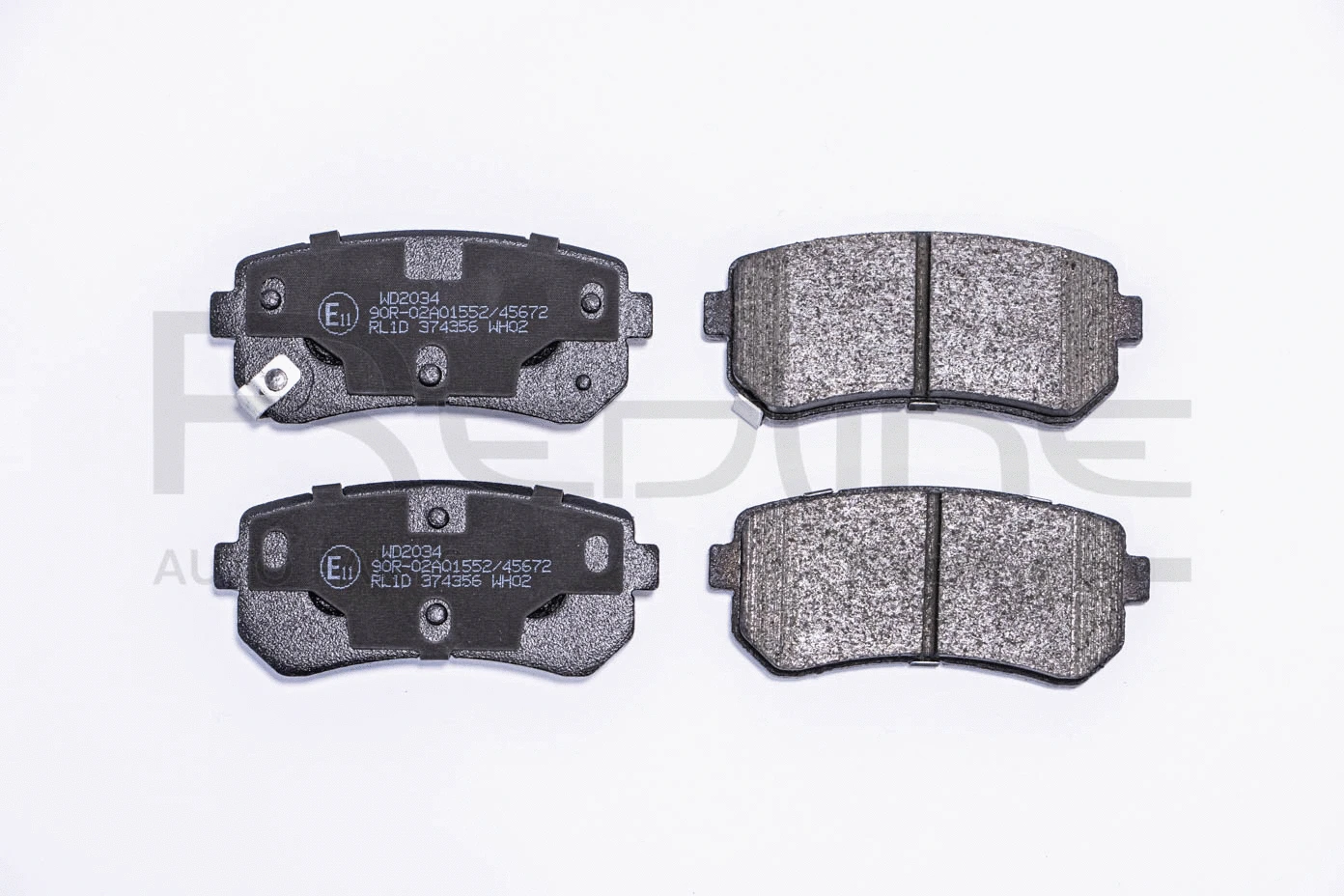 Brake Pad Set, disc brake (27KI075)