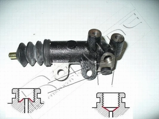 Slave Cylinder, clutch (08TO012)