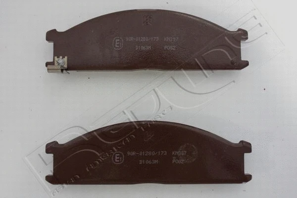 Brake Pad Set, disc brake (27NI006)