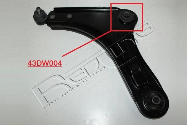 Mounting, control/trailing arm