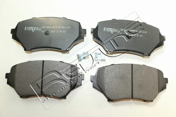 Brake Pad Set, disc brake (27MZ035)