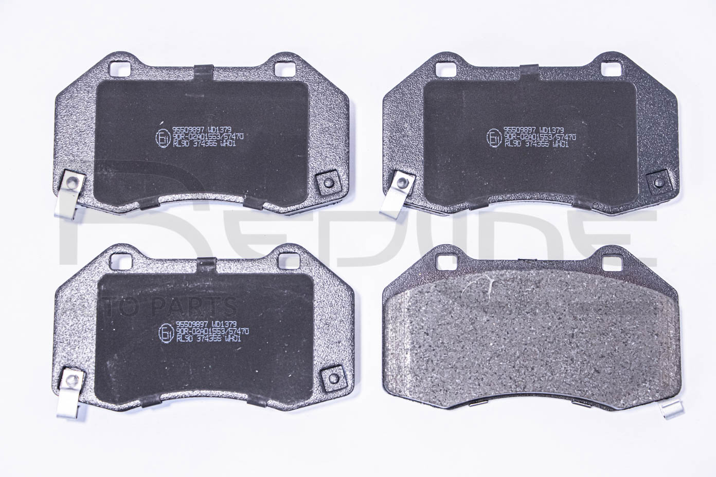 Brake Pad Set, disc brake (27MZ056)